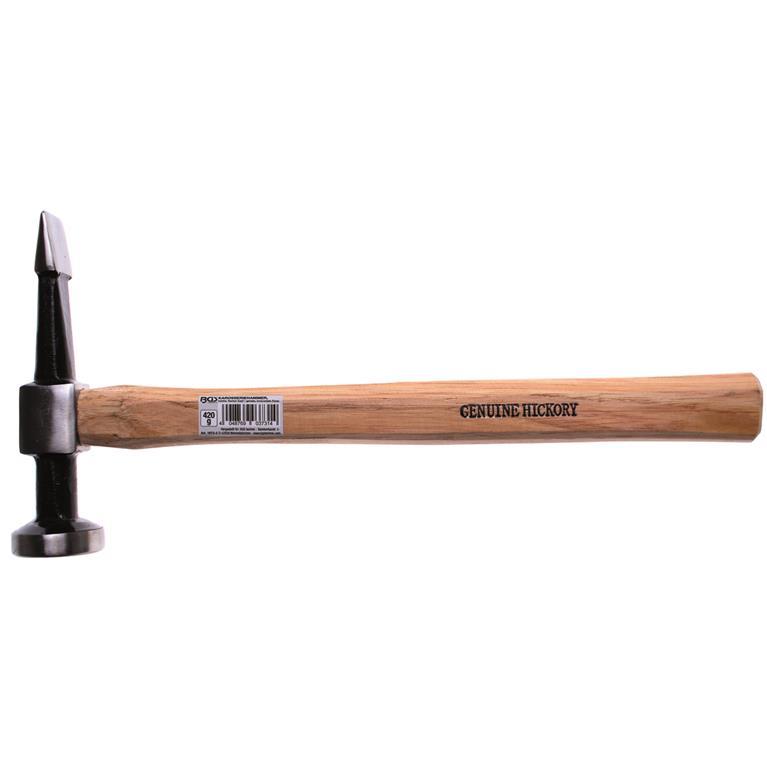 Karosseriehammer | runder, flacher Kopf / gerade, horizontale Finne |  Toolking GmbH - Werkzeuge, Werkzeugbedarf und Werkstatteinrichtungen