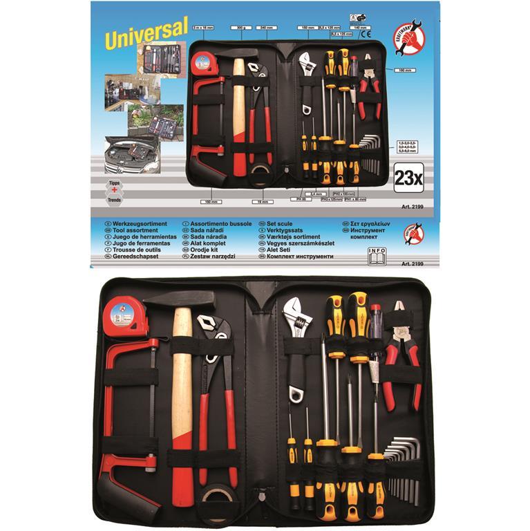 | 23-tlg. GmbH Werkzeuge, Werkstatteinrichtungen und - Werkzeugbedarf Toolking | Werkzeug-Satz