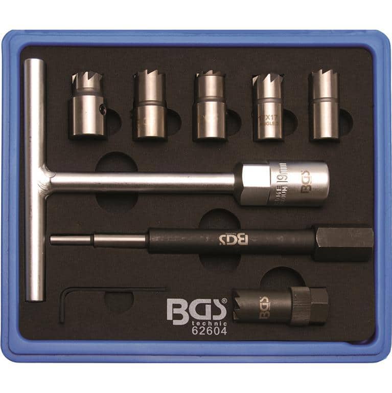 BGS 7777 Satz Demontagewerkzeug für festsitzende Diesel Injektoren