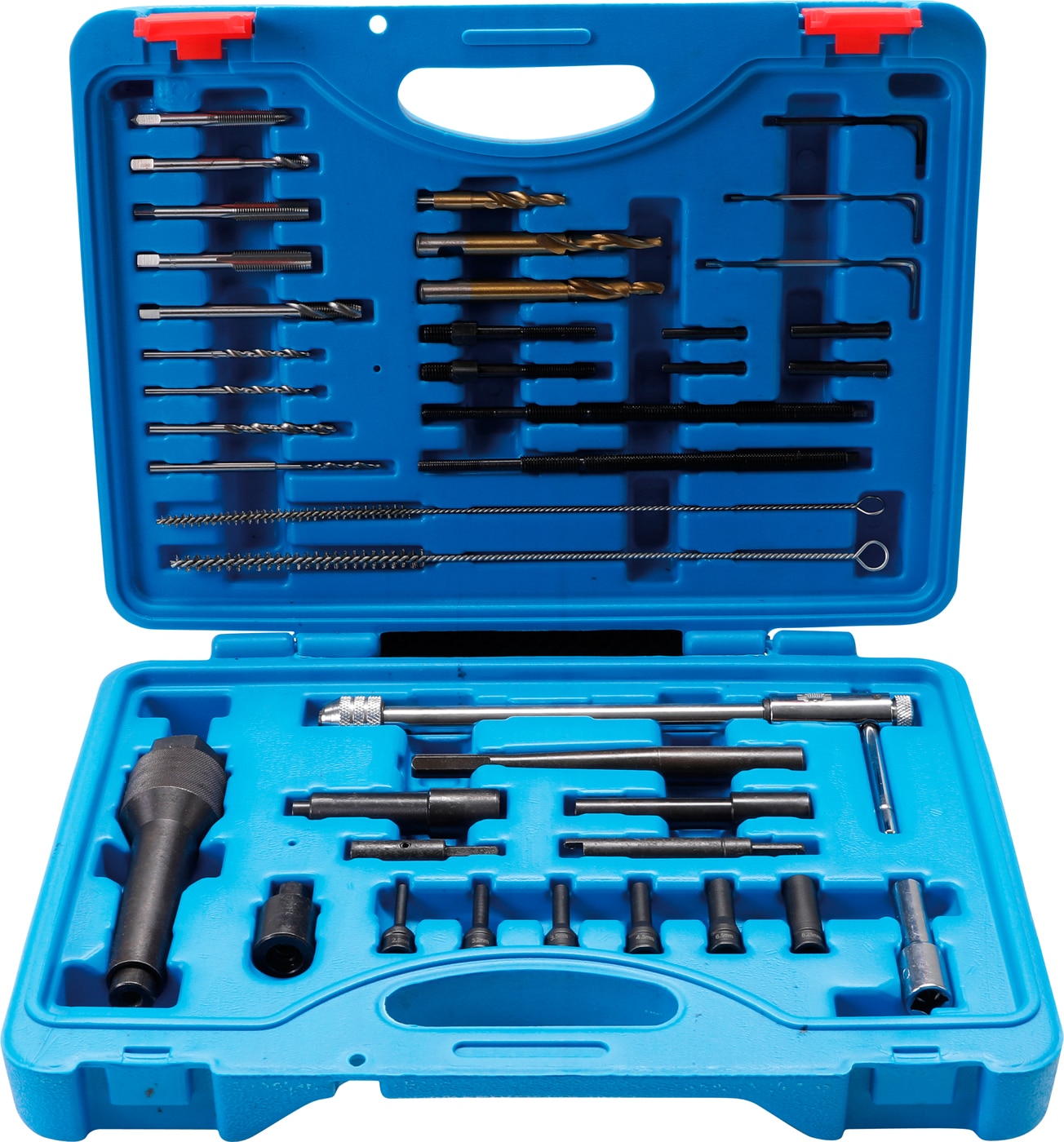| Toolking M10 | und GmbH und M8, Glühkerzen-Werkzeug - Werkstatteinrichtungen Werkzeuge, Werkzeugbedarf | Gewinde-Reparatur-Satz 41-tlg.