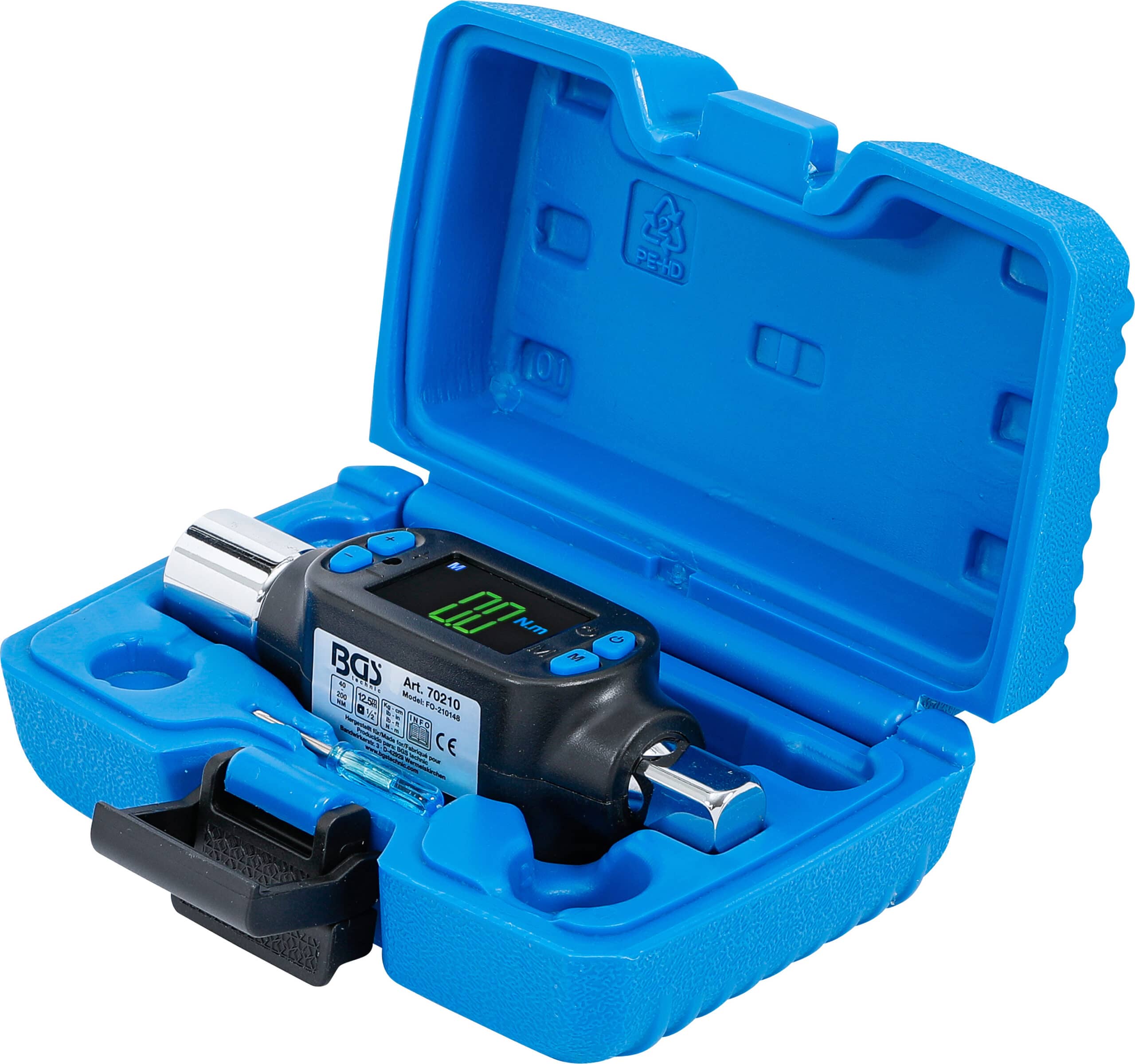 Digitaler Drehmoment-Adapter | 12,5 und Werkstatteinrichtungen Nm | – 40 mm Toolking (1/2″) 200 GmbH Werkzeuge, Werkzeugbedarf | 